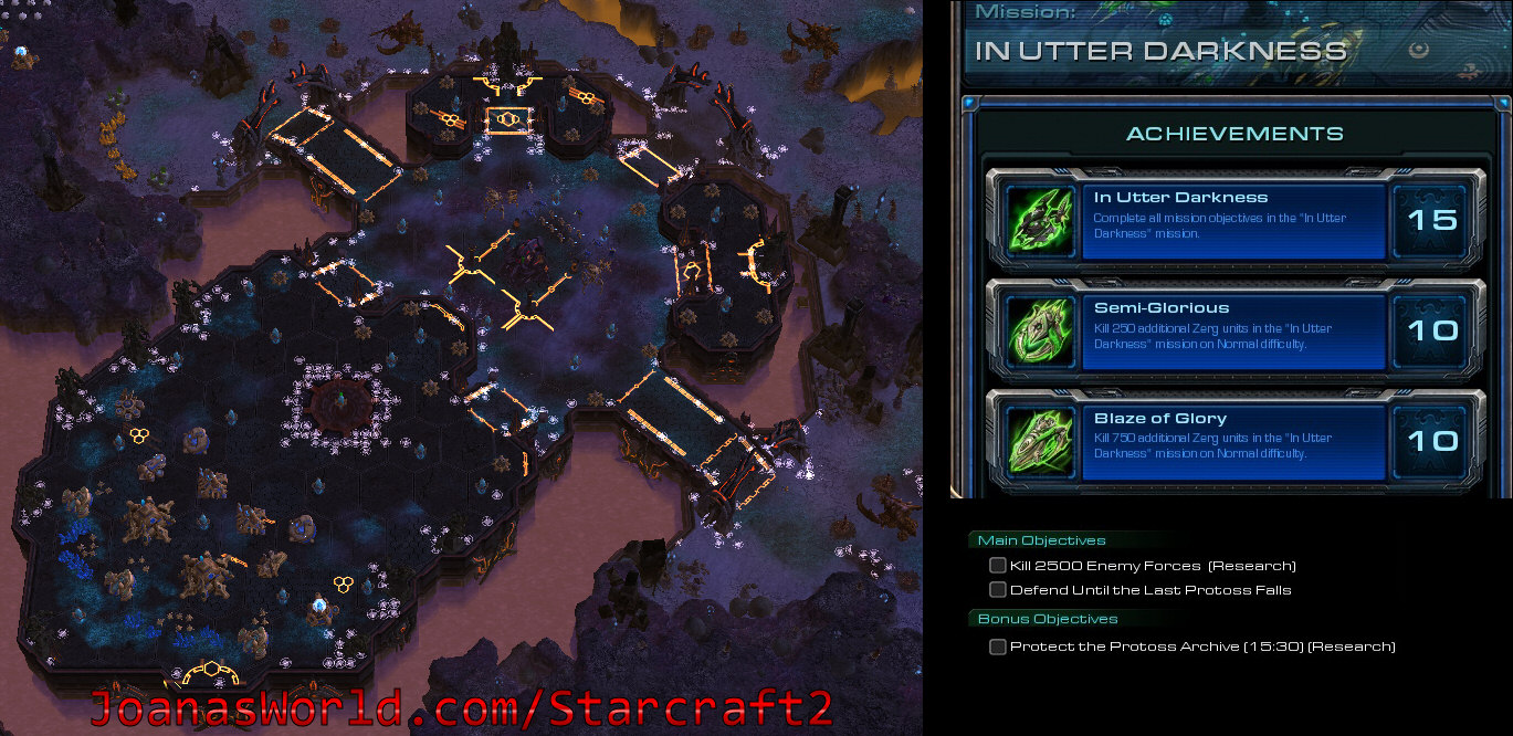 In Utter Darkness Map Furious Paul s SC2 Guide